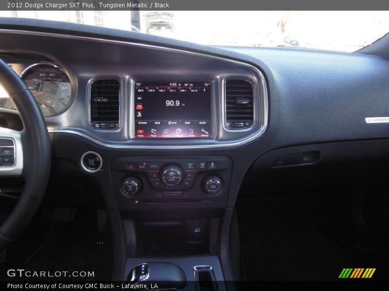 Tungsten Metallic / Black 2012 Dodge Charger SXT Plus