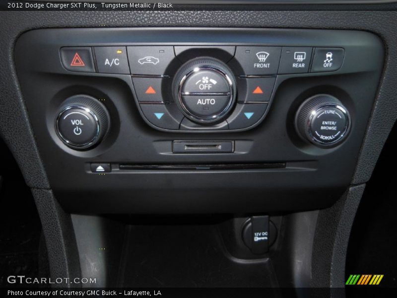 Tungsten Metallic / Black 2012 Dodge Charger SXT Plus