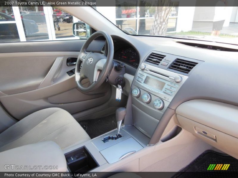 Aloe Green Metallic / Bisque 2007 Toyota Camry LE