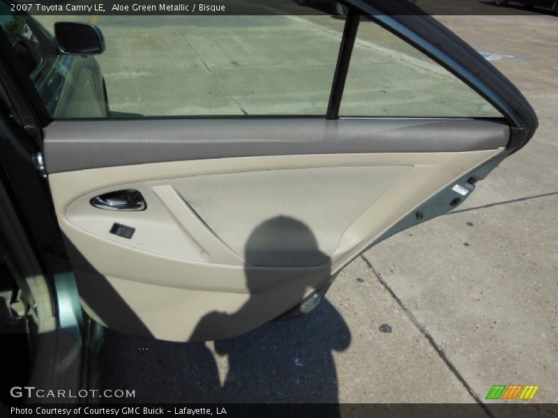 Aloe Green Metallic / Bisque 2007 Toyota Camry LE