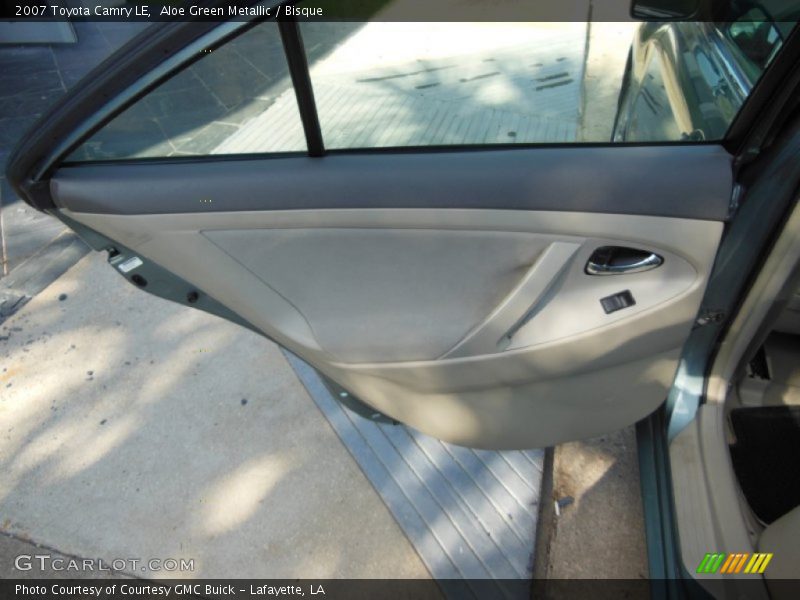 Aloe Green Metallic / Bisque 2007 Toyota Camry LE