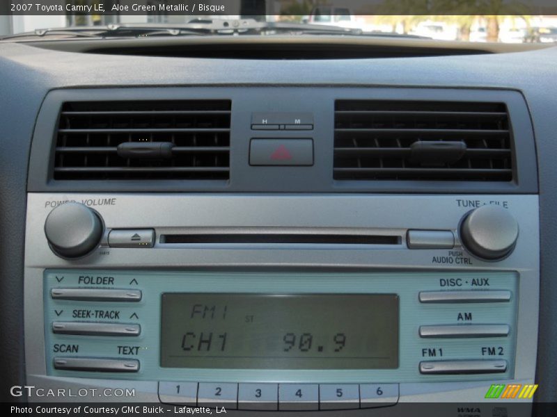 Aloe Green Metallic / Bisque 2007 Toyota Camry LE