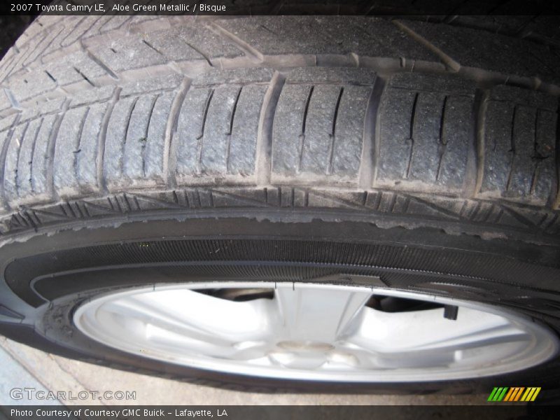 Aloe Green Metallic / Bisque 2007 Toyota Camry LE