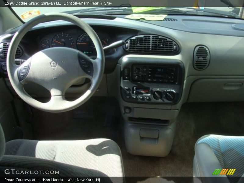 Light Silverfern Pearl / Gray 1996 Dodge Grand Caravan LE