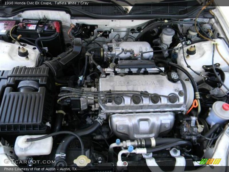  1998 Civic EX Coupe Engine - 1.6 Liter SOHC 16V VTEC 4 Cylinder