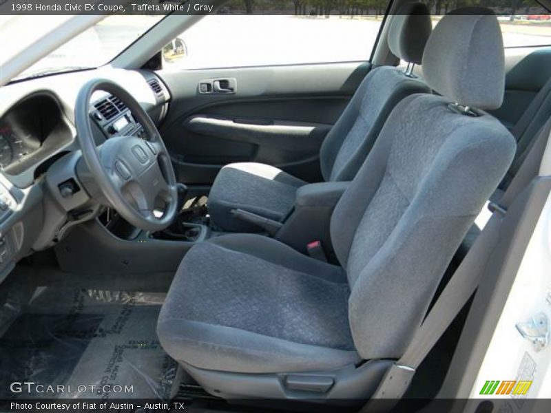 Front Seat of 1998 Civic EX Coupe