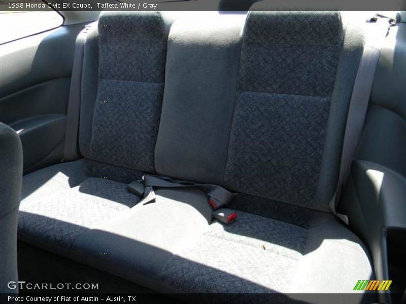 Taffeta White / Gray 1998 Honda Civic EX Coupe