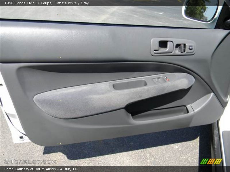 Taffeta White / Gray 1998 Honda Civic EX Coupe