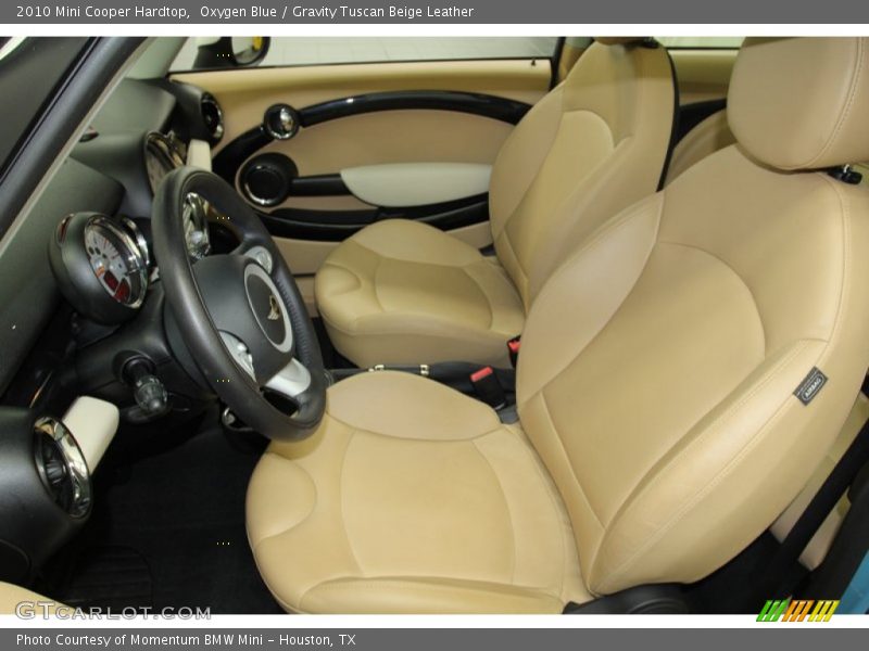  2010 Cooper Hardtop Gravity Tuscan Beige Leather Interior