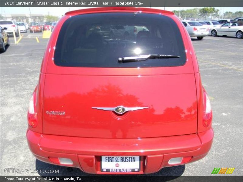 Inferno Red Crystal Pearl / Pastel Slate Gray 2010 Chrysler PT Cruiser Classic