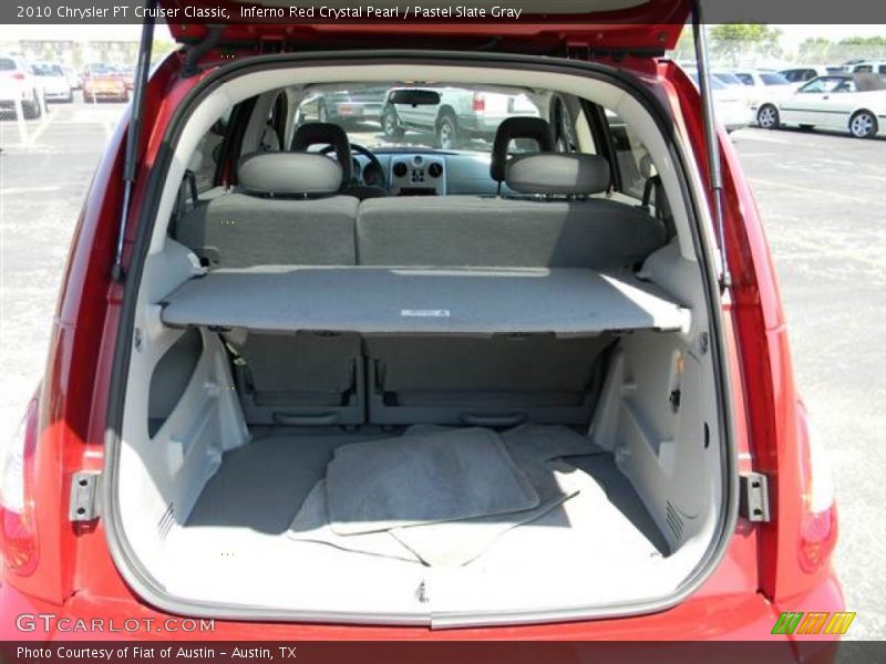 Inferno Red Crystal Pearl / Pastel Slate Gray 2010 Chrysler PT Cruiser Classic