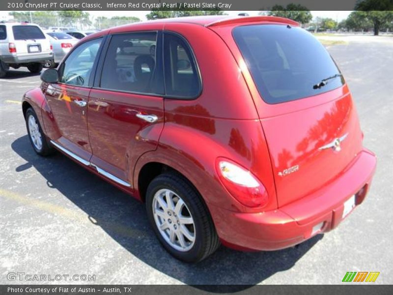 Inferno Red Crystal Pearl / Pastel Slate Gray 2010 Chrysler PT Cruiser Classic