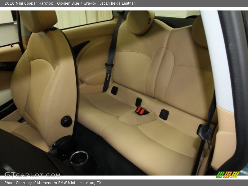 Oxygen Blue / Gravity Tuscan Beige Leather 2010 Mini Cooper Hardtop