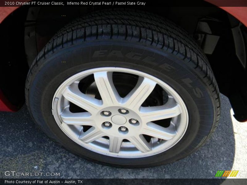 Inferno Red Crystal Pearl / Pastel Slate Gray 2010 Chrysler PT Cruiser Classic