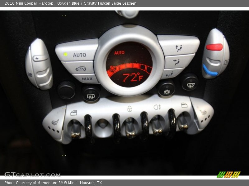 Controls of 2010 Cooper Hardtop