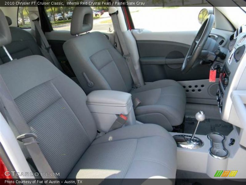 Inferno Red Crystal Pearl / Pastel Slate Gray 2010 Chrysler PT Cruiser Classic
