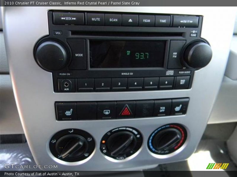 Inferno Red Crystal Pearl / Pastel Slate Gray 2010 Chrysler PT Cruiser Classic