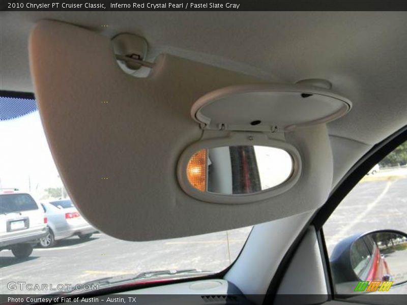Inferno Red Crystal Pearl / Pastel Slate Gray 2010 Chrysler PT Cruiser Classic