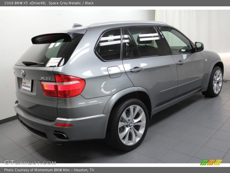 Space Grey Metallic / Black 2009 BMW X5 xDrive48i