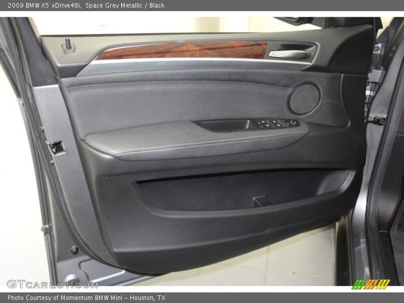 Space Grey Metallic / Black 2009 BMW X5 xDrive48i