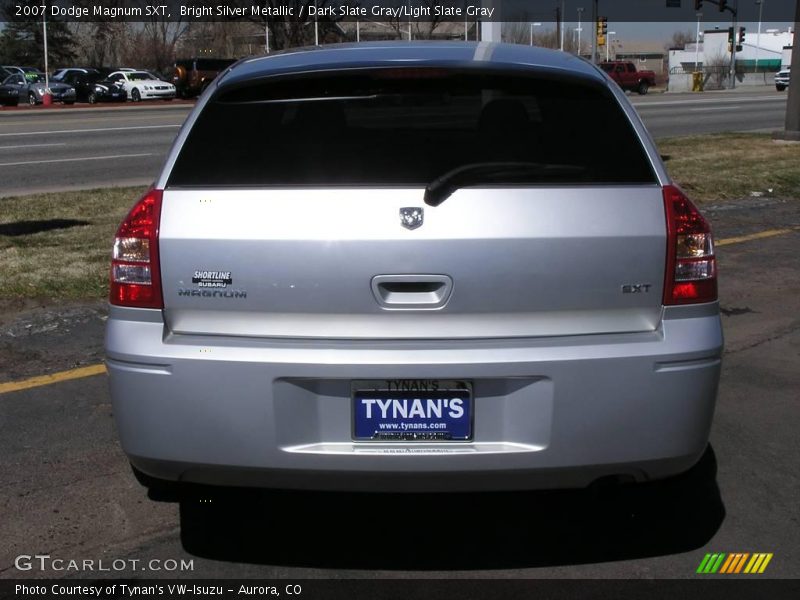 Bright Silver Metallic / Dark Slate Gray/Light Slate Gray 2007 Dodge Magnum SXT