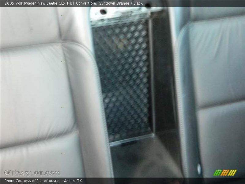 Sundown Orange / Black 2005 Volkswagen New Beetle GLS 1.8T Convertible