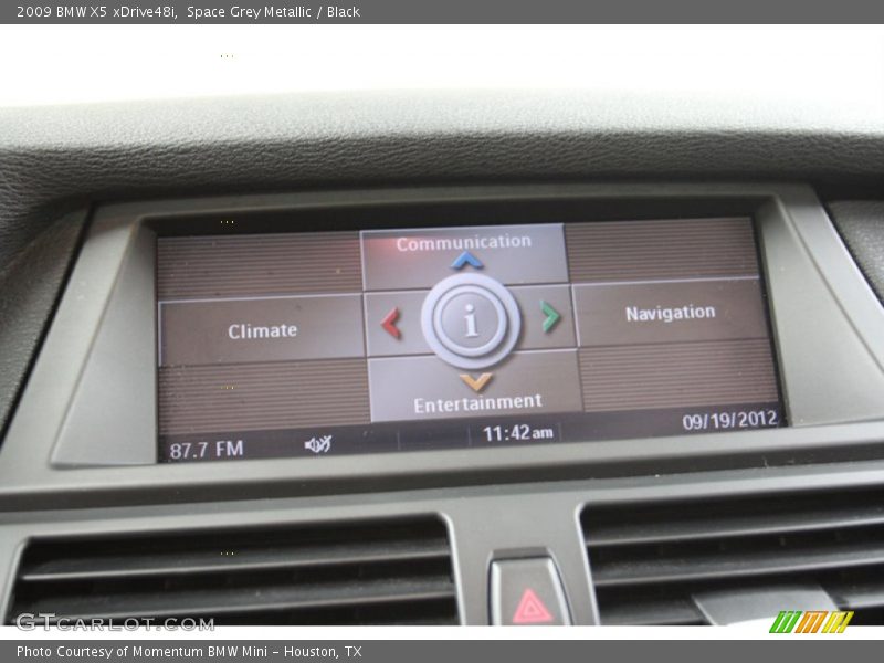 Space Grey Metallic / Black 2009 BMW X5 xDrive48i