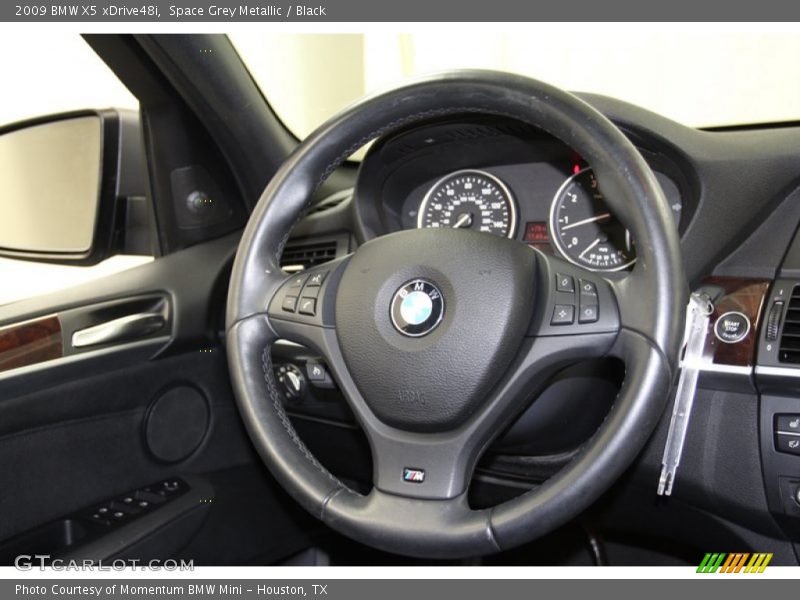 Space Grey Metallic / Black 2009 BMW X5 xDrive48i