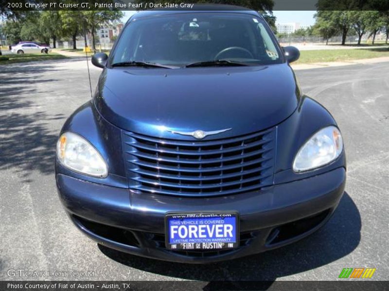 Patriot Blue Pearl / Dark Slate Gray 2003 Chrysler PT Cruiser GT