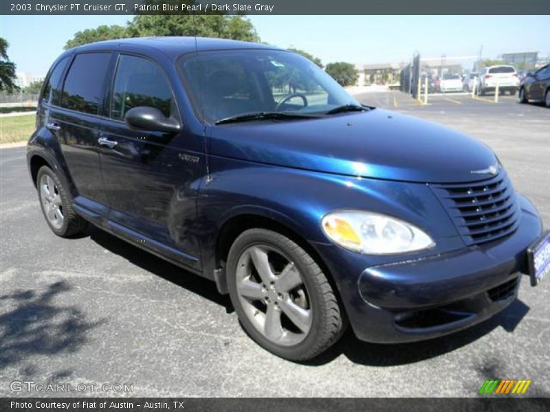 Patriot Blue Pearl / Dark Slate Gray 2003 Chrysler PT Cruiser GT