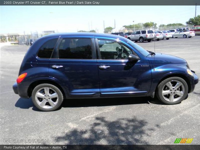 Patriot Blue Pearl / Dark Slate Gray 2003 Chrysler PT Cruiser GT