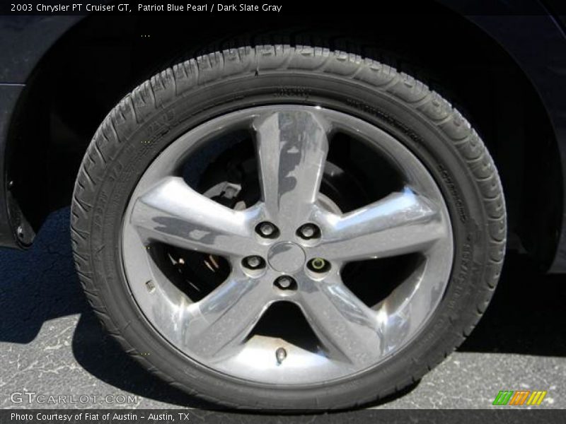 Patriot Blue Pearl / Dark Slate Gray 2003 Chrysler PT Cruiser GT