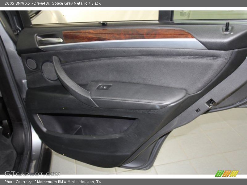 Space Grey Metallic / Black 2009 BMW X5 xDrive48i