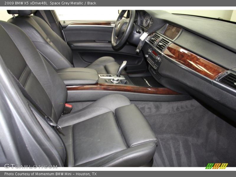Space Grey Metallic / Black 2009 BMW X5 xDrive48i