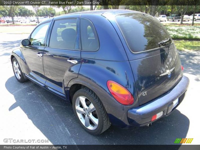 Patriot Blue Pearl / Dark Slate Gray 2003 Chrysler PT Cruiser GT