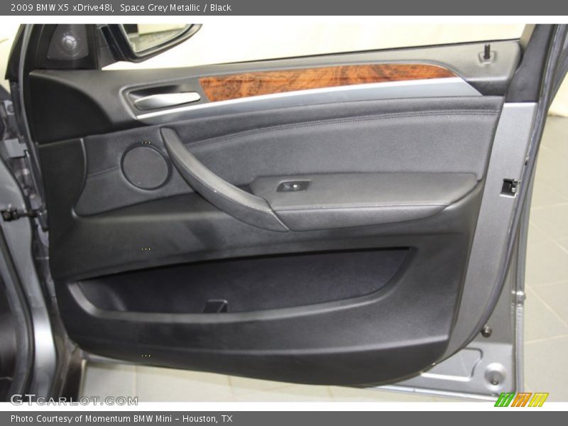 Space Grey Metallic / Black 2009 BMW X5 xDrive48i