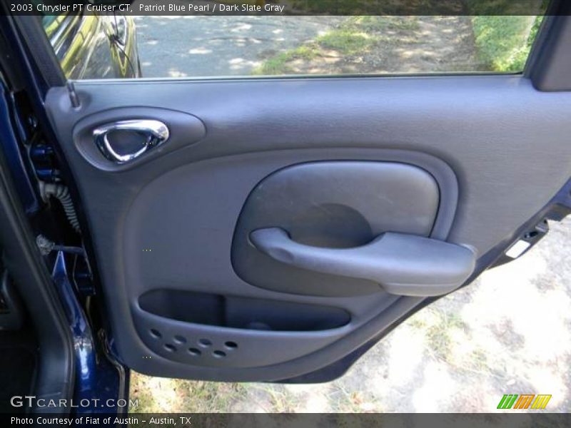 Patriot Blue Pearl / Dark Slate Gray 2003 Chrysler PT Cruiser GT