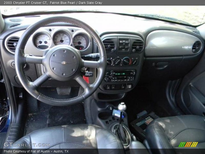Patriot Blue Pearl / Dark Slate Gray 2003 Chrysler PT Cruiser GT