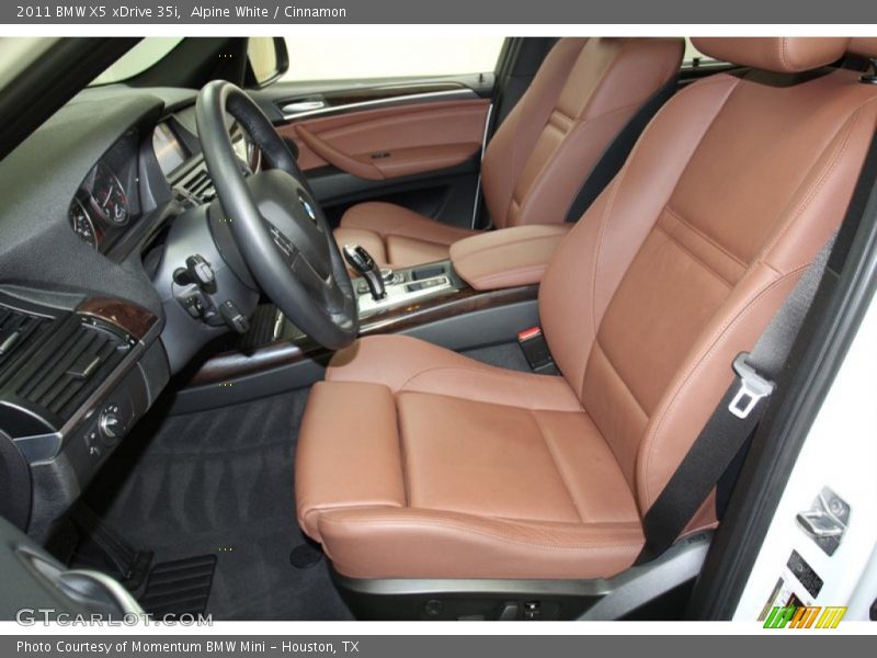Alpine White / Cinnamon 2011 BMW X5 xDrive 35i
