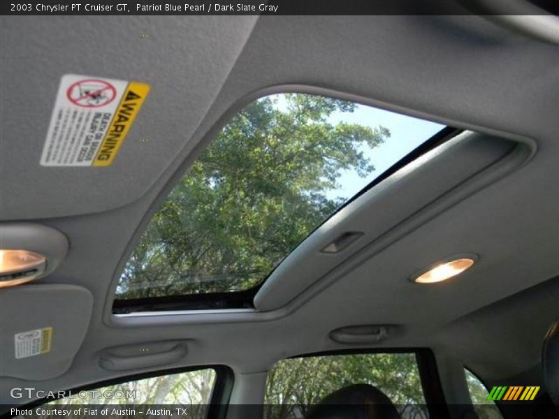 Patriot Blue Pearl / Dark Slate Gray 2003 Chrysler PT Cruiser GT