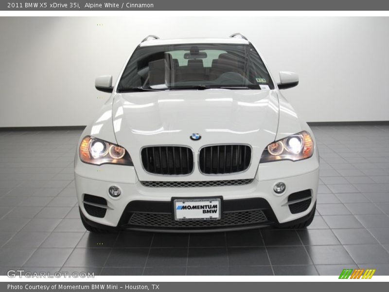 Alpine White / Cinnamon 2011 BMW X5 xDrive 35i