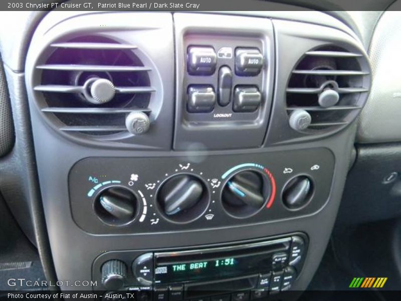 Patriot Blue Pearl / Dark Slate Gray 2003 Chrysler PT Cruiser GT