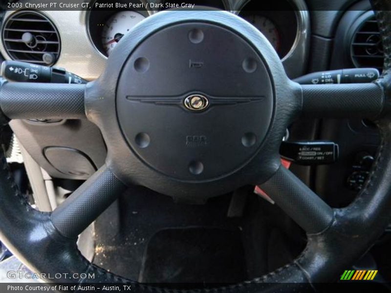 Patriot Blue Pearl / Dark Slate Gray 2003 Chrysler PT Cruiser GT