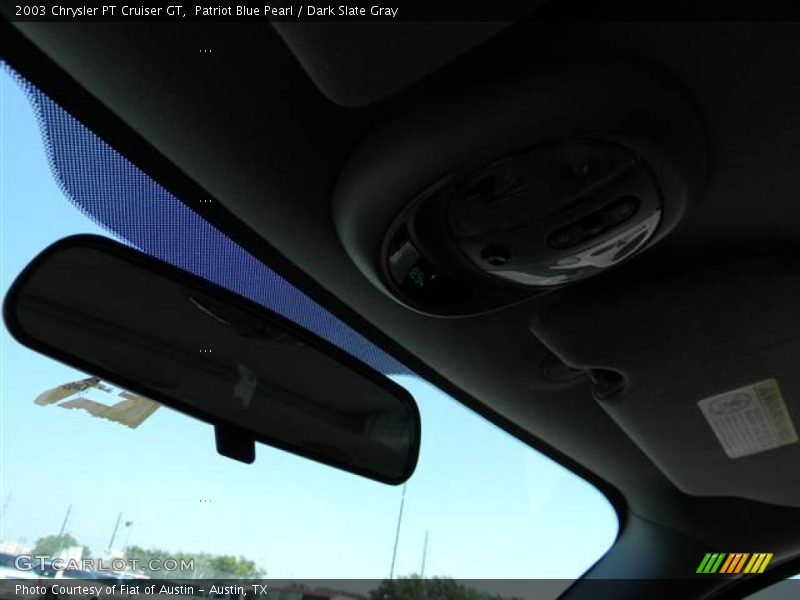 Patriot Blue Pearl / Dark Slate Gray 2003 Chrysler PT Cruiser GT