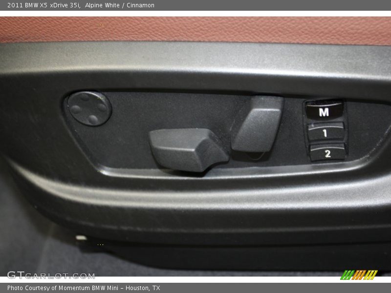 Alpine White / Cinnamon 2011 BMW X5 xDrive 35i