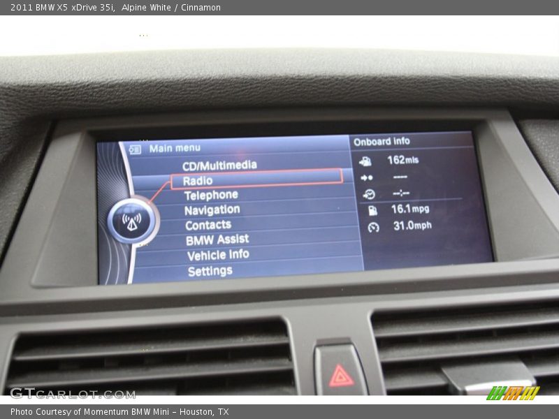 Alpine White / Cinnamon 2011 BMW X5 xDrive 35i