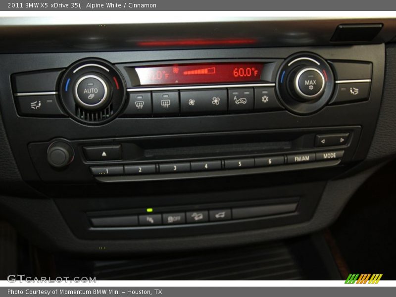 Alpine White / Cinnamon 2011 BMW X5 xDrive 35i