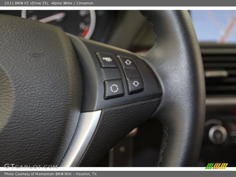 Alpine White / Cinnamon 2011 BMW X5 xDrive 35i