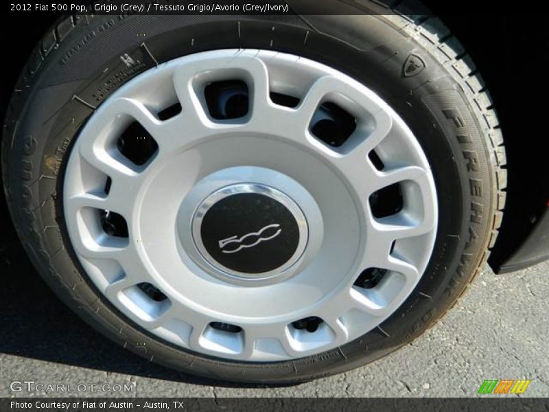 Grigio (Grey) / Tessuto Grigio/Avorio (Grey/Ivory) 2012 Fiat 500 Pop