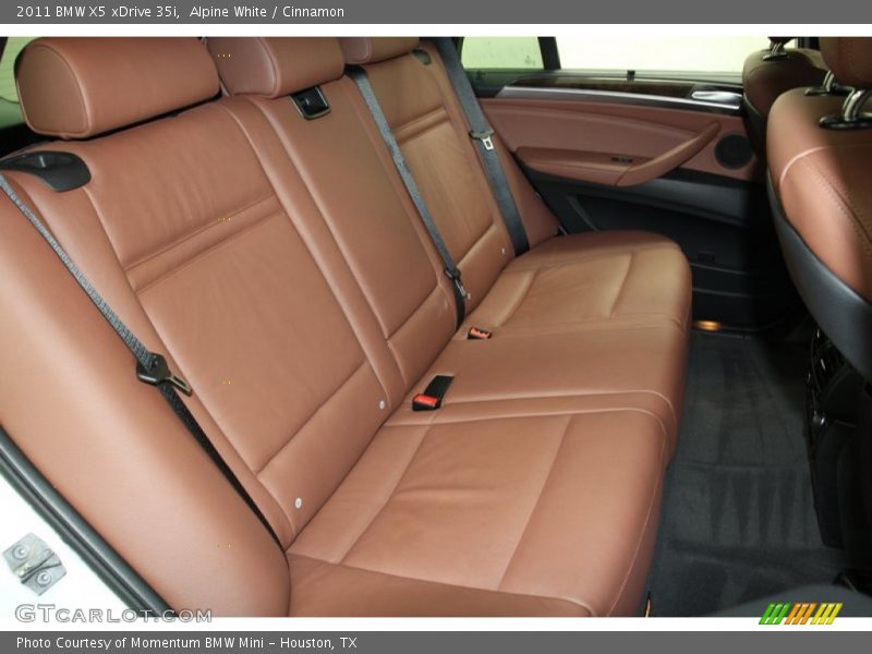 Alpine White / Cinnamon 2011 BMW X5 xDrive 35i